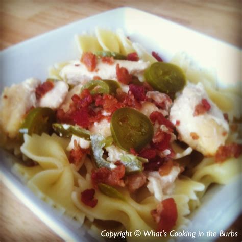 Whats Cooking In The Burbs Slow Cooker Cream Cheese Jalapeno Chicken