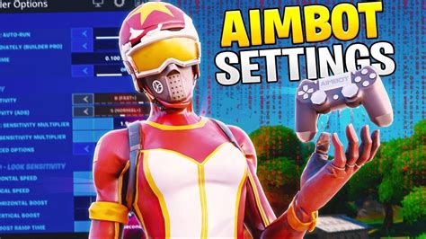 the best aimbot fortnite console controller settings how to hit every