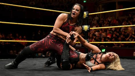 Nxt Womens Champion Shayna Baszler Def Toni Storm Via Count Out Wwe