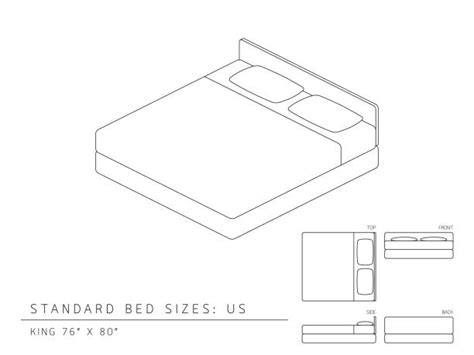King Bedroom Layouts Dimensions Drawings