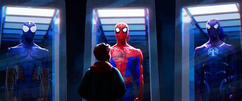 Spider Man Into The Spider Verse Review This Cartoon Spidey Stuns