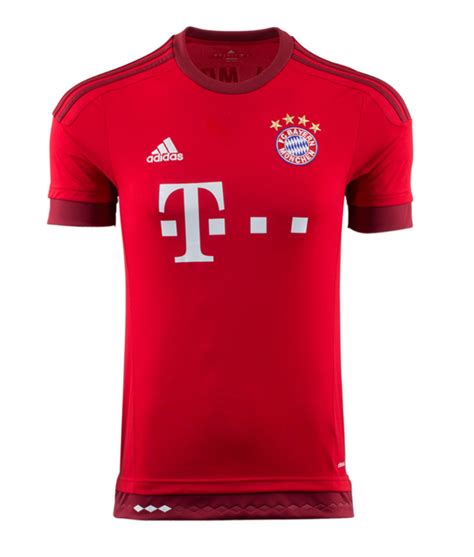 The 2017/18 adidas bayern munich l/s home jersey is the perfect jersey to keep you warm but still allows you to show your support for. Adidas FC Bayern Munich 2015/2016 Home Jersey - Men