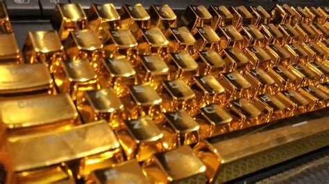 Solid Gold Keyboard 💰 Youtube