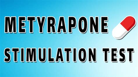 Metyrapone Challenge Evaluating Adrenal Response Through The