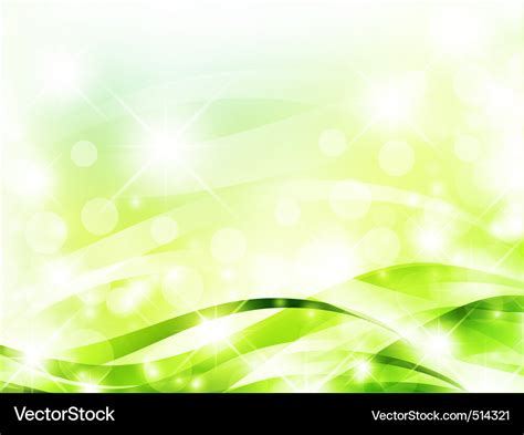 Bright Light Green Background Royalty Free Vector Image