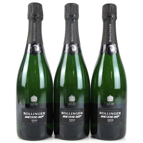 James bond has been around for decades, spanning several books and movies, but some of bond's best lines came from eon productions' film series. Bollinger 2002 Vintage Champagne 3x75cl / James Bond 007 ...