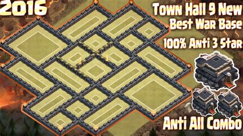 If you should be trying to find a well working warfare base design for town hall 9 which will assist you to protect your celebrities into clan. Coc Th9 Best War Base 100% Anti 3 Star. Town Hall 9 New ...