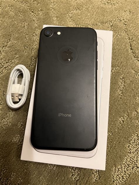 Apple Iphone 7 128gb Black Unlocked A1660 Read Home Button Issue