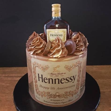 Hennessy Birthday Cake For Him Bottle Cakes Justcakeit Buying A