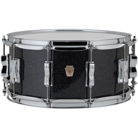 Ludwig Classic Maple Snare Drum 14 X 65 In Black Sparkle