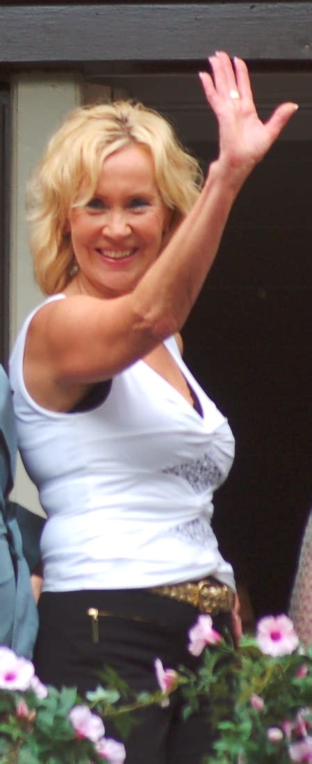 One of the most popular singers of the 20th century, as a member of abba and with her successful solo career. 📌 Agnetha Fältskog