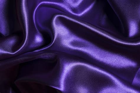 Premium Photo Silk Fabric Violet Material For Home Decoration