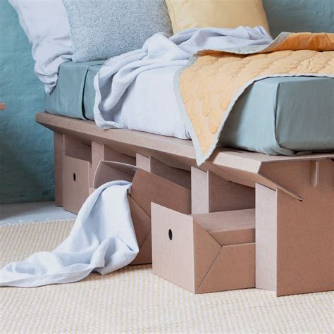 By admin on january 16, 2017. Cardboard Bed DREAM | Pappbett, Möbel aus pappe, Bett ideen