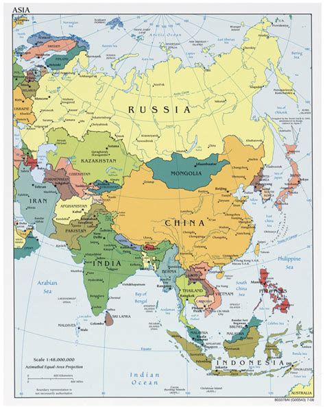 detailed political map of asia asia detailed political map vidiani 155034 hot sex picture