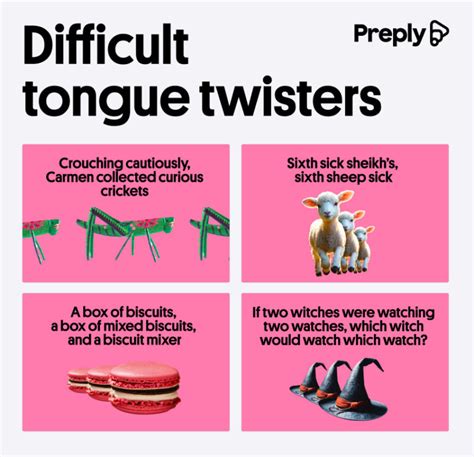 65 English Tongue Twisters To Practice Pronunciation