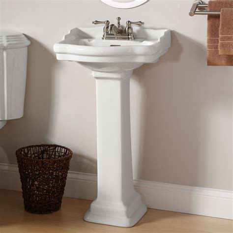 Stanford Mini Pedestal Sink The Bathroom In Our Tiny House Is Really