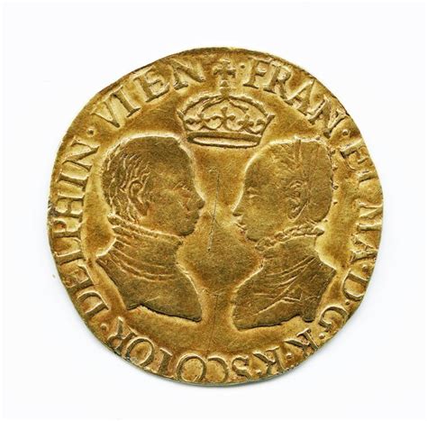 Spin, attack, raid and build on your way to a viking. Gold coin. Ducat. Mary Queen of Scots. 1558. minted in ...