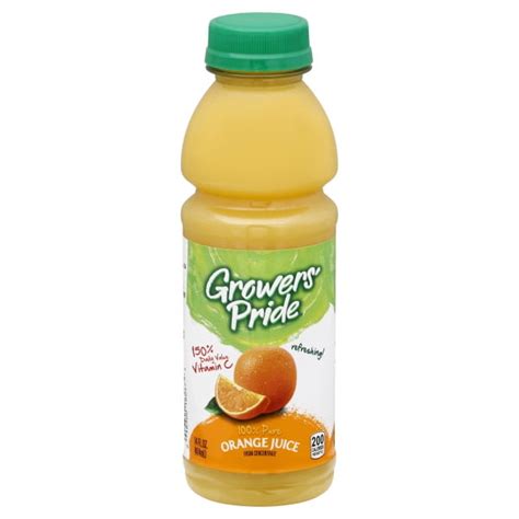 12 Packs Floridas Natural Growers Pride Orange Juice 14 Fluid Ounce