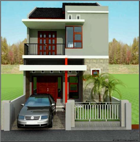 Rumah 2 lantai seperti ini terlihat sangat ideal bila didukung dengan material berkualitas. Model Rumah Minimalis Sederhana 2 Lantai | Design Rumah ...