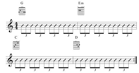 Playing Rhythm Guitar Understanding Triplets Part 3 Guitar