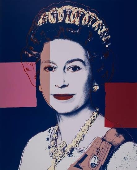 Andy Warhol 1928 1987 After Queen Elizabeth Ii Of The United Kingdom