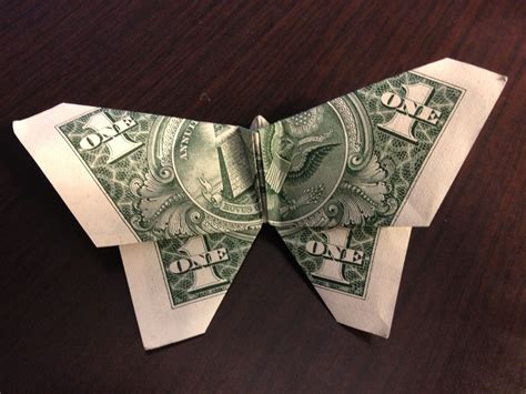 Dollar Bill Butterfly Origami Models Dollar Bill Diy Projects To Try