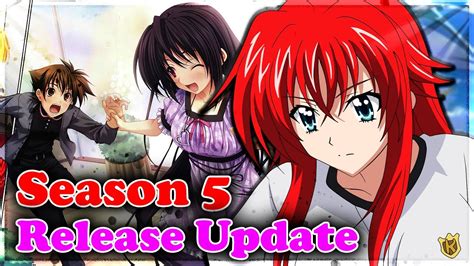 High School Dxd Season 5 Release Date Updates 2023 Youtube