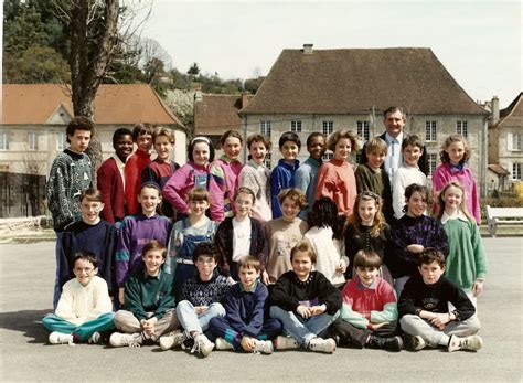 Photo De Classe 6ème B Felletin 1991 92 De 1991 Collège Jacques