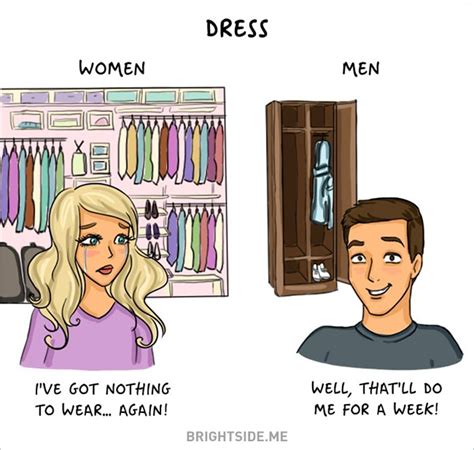 Funny Differences Between Men And Women Hilarious But True