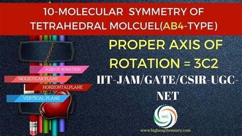 10 Molecular Symmetrypresence Of 3c2 In Ab4 Type Moleculetd Point
