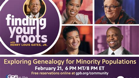Finding Your Roots Exploring Genealogy For Minority Populations