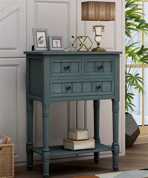 Console Table With Storage Segmart 23x13 Small Entryway
