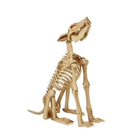Home Accents Holiday 25 Ft Animated Skeleton Wolf With Led Eyes