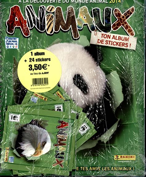 Journauxfr Album Stickers A La Découverte Du Monde Animal 2014
