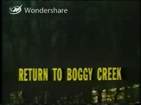 Return To Boggy Creek 1977 Full Movie Video Dailymotion