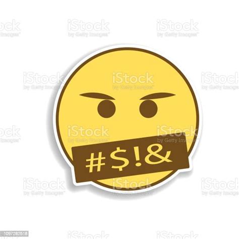 Vetores De Juro Coloridas Emoji Ícone De Etiqueta Elemento De Emoji