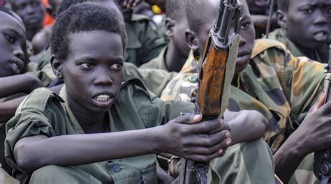 Young Child Soldiers In Africa