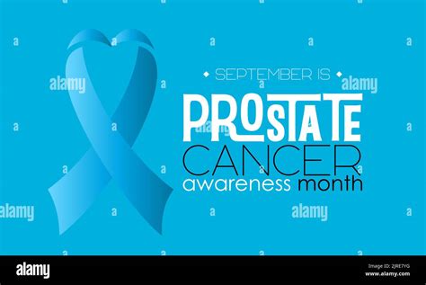 Vector Illustration Design Concept Of Prostate Cancer Awareness Month Observed On Every