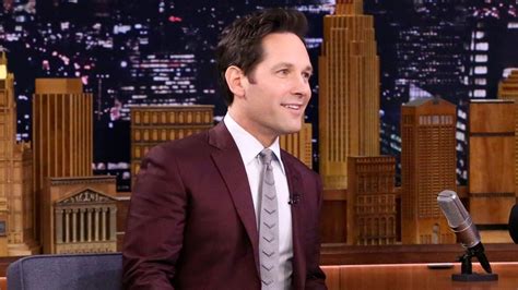 Watch The Tonight Show Starring Jimmy Fallon Interview Paul Rudd Got Major Backlash For His