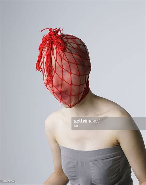Female Wearing Stocking Maskclose Up Photo Getty Images