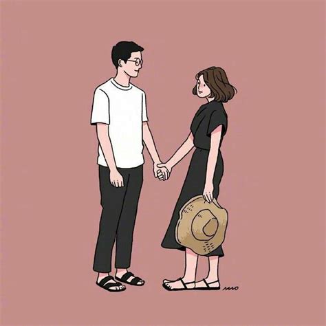 Pin Oleh Aya Di Les Couples Gambar Seni Ilustrasi Sketsa Pasangan