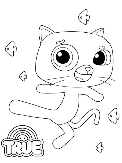 True And The Rainbow Kingdom Coloring Pages Best Coloring Pages For