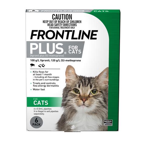 Frontline Plus Flea And Tick Control For Cats Flea Control For Pets