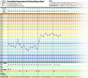 Sample Basal Body Temperature Chart Catholic Stuff Pinterest