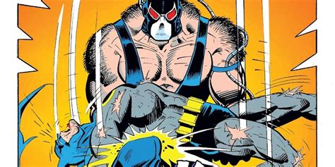 Bane Breaks Batmans Back Comic Book Kahoonica