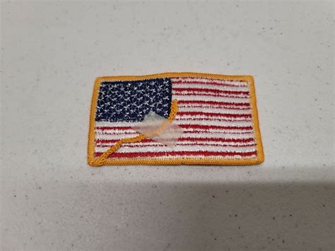 Us American Flag Right Shoulder Patch Genuine Military Nsn 8455 01