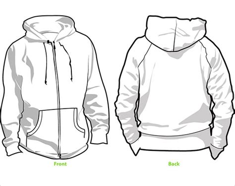 Download 45+ Hoodie Templates - Free PSD, EPS, TI #1598539 - PNG ...