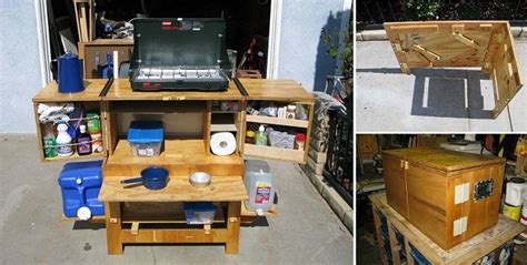 So i built a new camper out of the bones of the old one. Build Your Own Camp Kitchen Chuck Box | Home Design, Garden & Architecture Blog Magazine