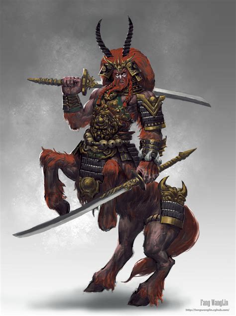 Centaur Warrior By Fangwangllin On Deviantart