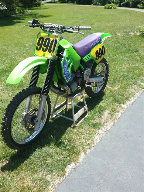 2 stroke kx 250 spitfire 1996 model in immaculate condition i won this bike on a competition it has been restored to the highest standards, it looks newer than what it actually is,it has carbon covers on the. 1989 Kawasaki KX 250... - For Sale/Bazaar - Motocross ...